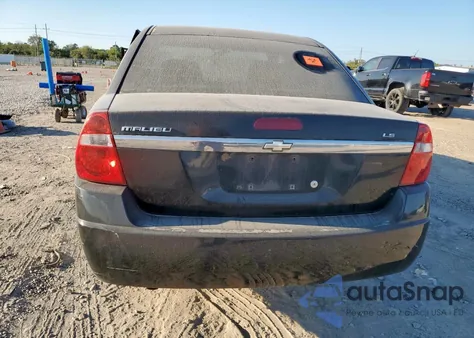 2006 Chevrolet Malibu Ls z USA, uszkodzony, nr VIN 1G1ZS51F26F287163